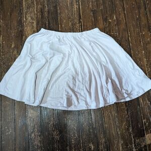 Brandy Melville Faux Suede Mini Skirt Skater Skirt (One Size)